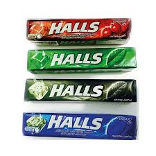 HALLS CARAMELOS X 9
